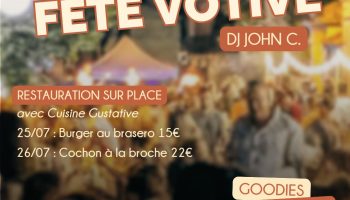 FÊTE VOTIVE – 25 & 26 JUILLET 2025